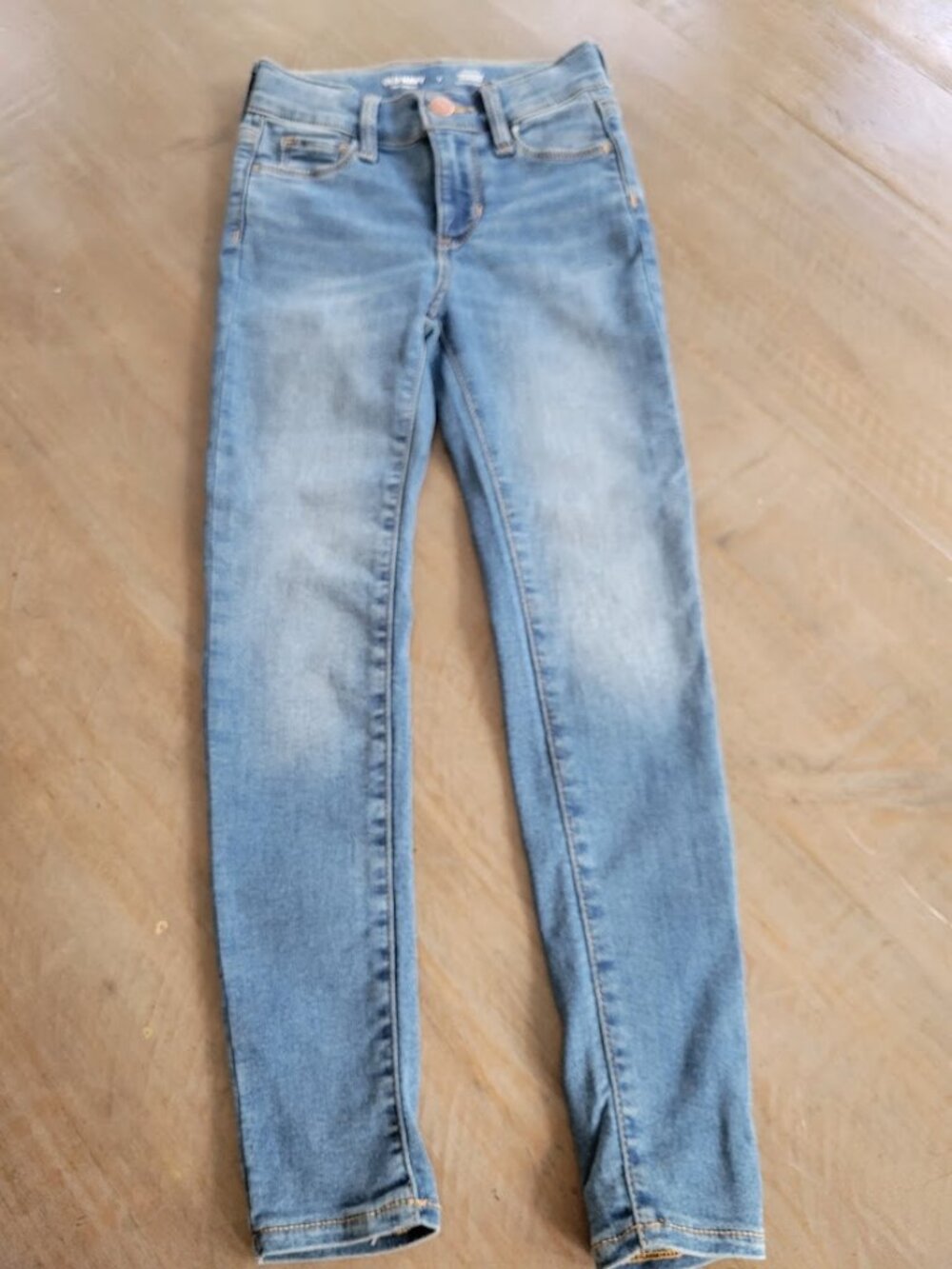 Girl's Old Navy Jeans, Size 7, High-rise, Rockstar Jeggings